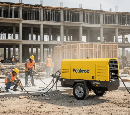 Oil-free compressor and drying system for automotive paint line