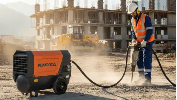 air compressor solution for construction