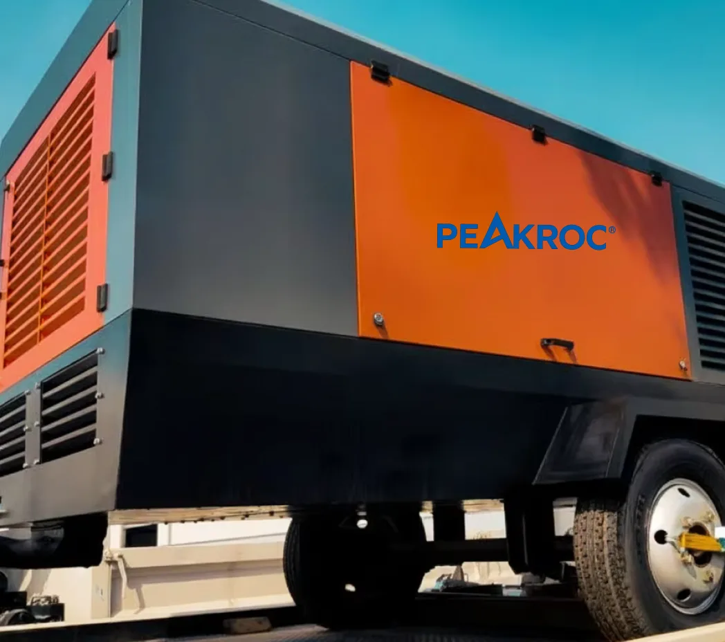 10 m³/min 10 bar Portable Diesel Air Compressor for Drilling-Mining-Pipeline