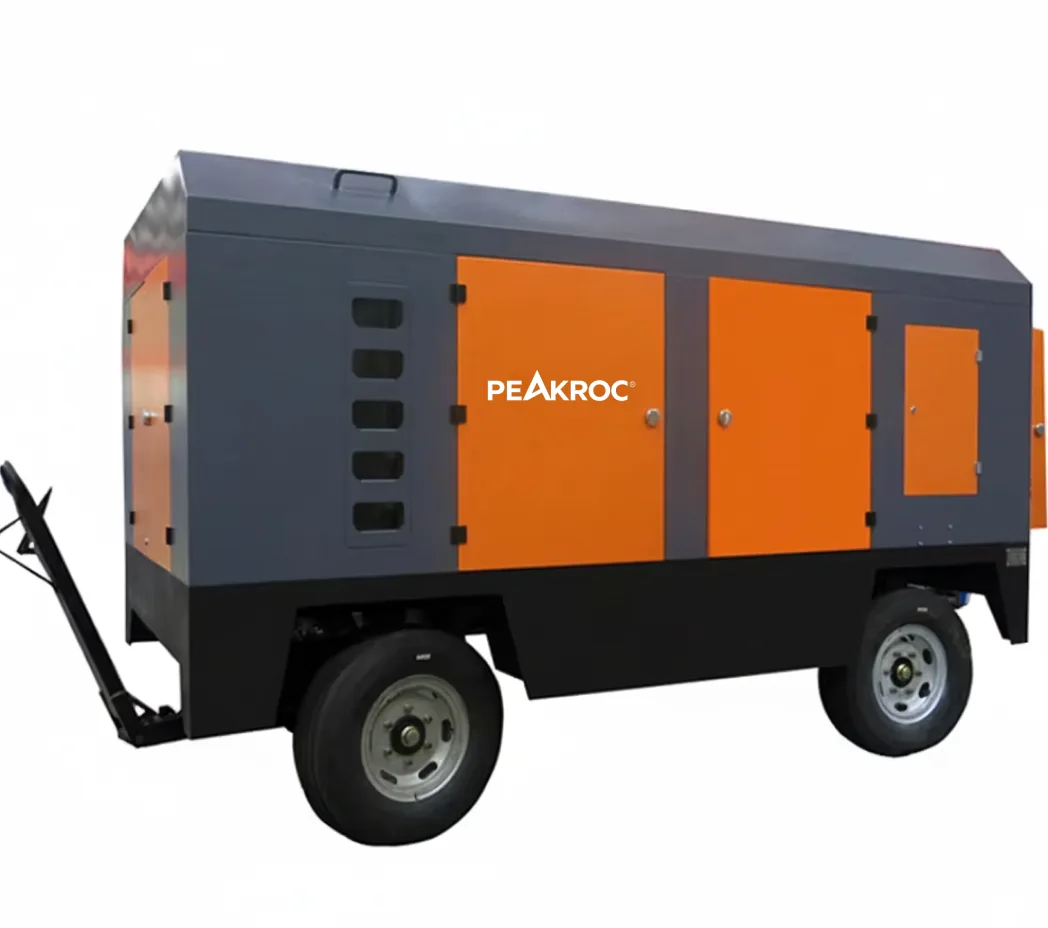 13 m³/min 13 bar Portable Diesel Air Compressor for Drilling-Mining-Blasting