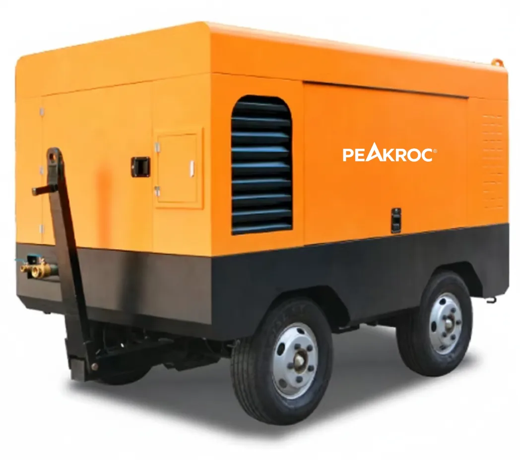 22 m³/min 20 bar Portable Diesel Air Compressor for Deep Drilling & High-Pressure Applications