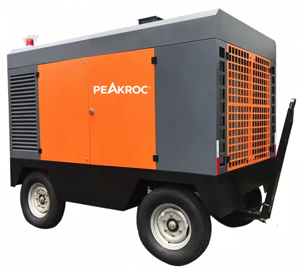 27 m³/min 12 bar Portable Diesel Air Compressor for Mining Industrial