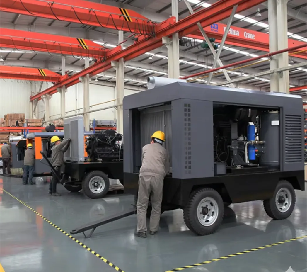 33 m³/min 35 bar Portable Diesel Air Compressor for Deep Drilling High-Pressure Applications