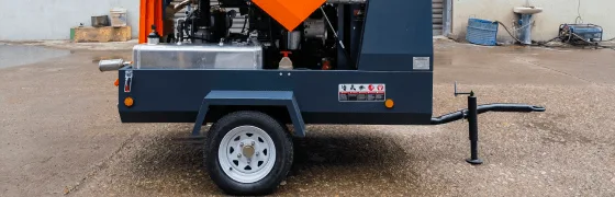 185cfm 7 bar Cheap Price Portable Air Compressor for Jack Hammer