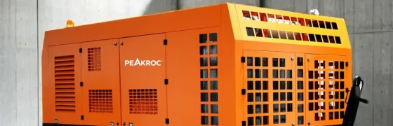 Peakroc® 850 CFM 25 Bar Portable Diesel Air Compressor with Cummins Engine