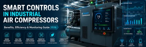What Are the Benefits of Smart Controls in Industrial Air Compressors? A 2026 Engineering Guide